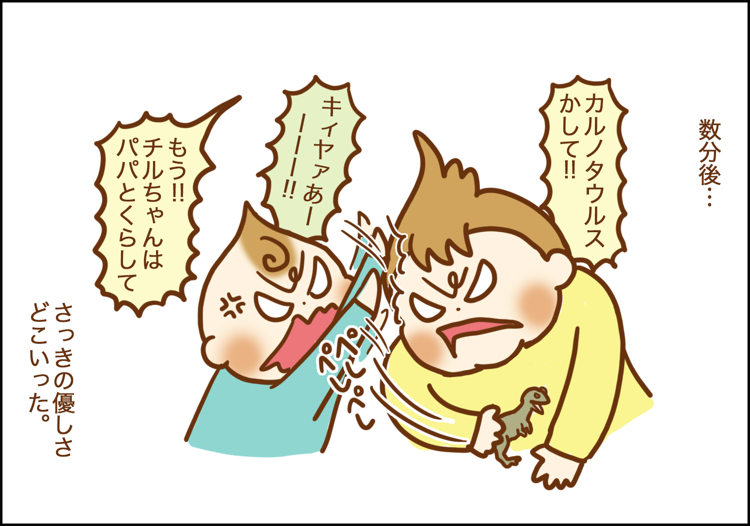 兄弟喧嘩するようになった チーコブログ